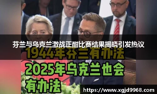 芬兰与乌克兰激战正酣比赛结果揭晓引发热议
